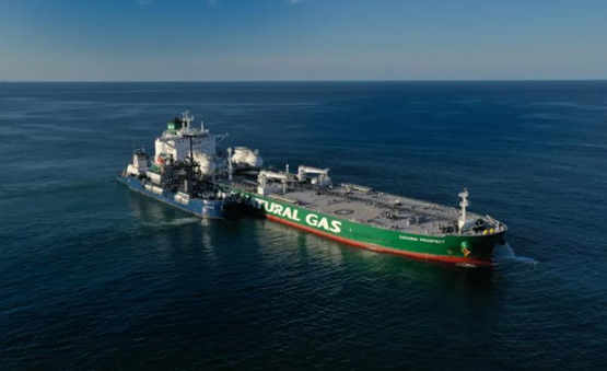 SCF与壳牌合作为美国一艘阿芙拉型油轮完成了首次LNG加注作业