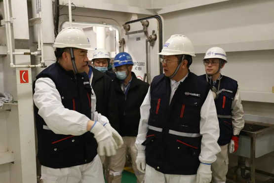 国海海工副总经理安玉民到访大连中远海运重工