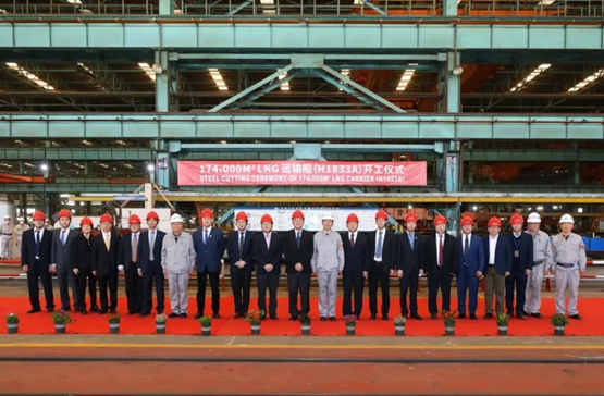 17.4万立方米LNG船开工节点