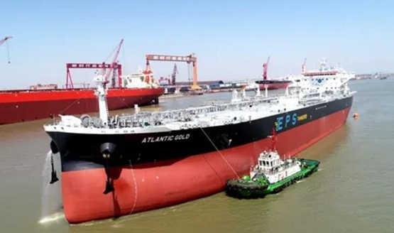 新时代造船完工交付110000吨油船