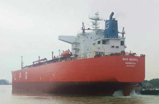 广东中远海运重工圆满完成LPG/C“贝丽尔”轮改装修理