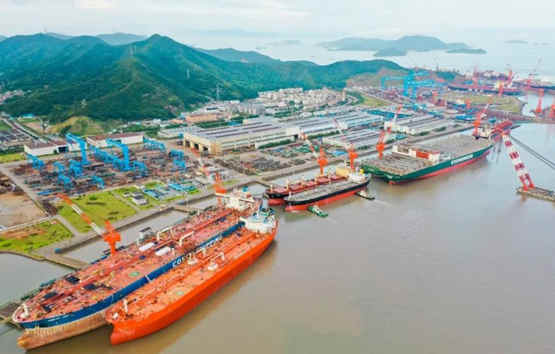 舟山中远海运重工超大型LNG双燃料动力船舶修理改装顺利通过BVS安全风险评估审核