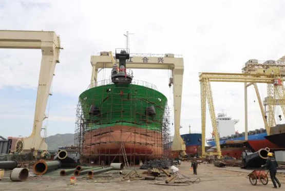 合兴船业建造9000立方米耙吸式挖泥船已完成总工程量95%