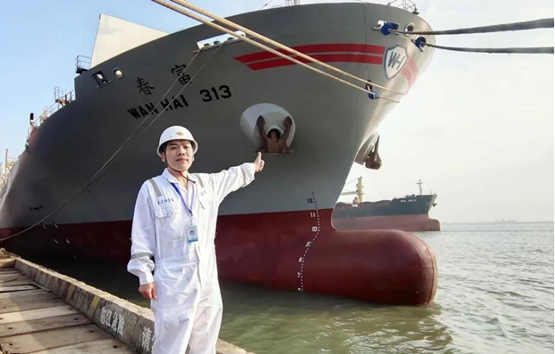 广船国际文冲修造又一艘船舶提前3天完工上线