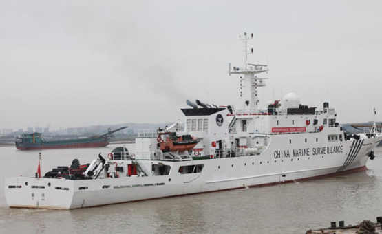 马尾造船顺利完成公务船“中国海监8002