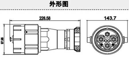 船舶岸电插件信息外形图