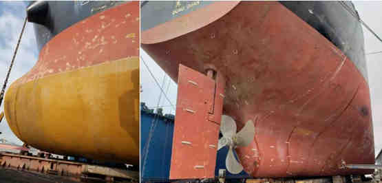 鱼童船舶漆为76000DWT散货船“英豪03”量身定制涂料解决方案