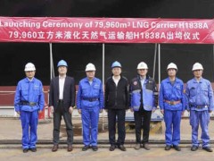 滬東中華：浦東船塢時隔5年再現LNG船出塢盛景