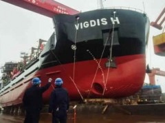 芜湖造船建造安徽首艘LNG动力系统船下水