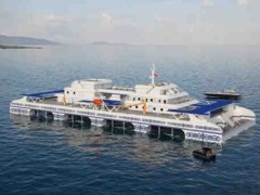 广船国际承建120米超大养殖旅游平台开工