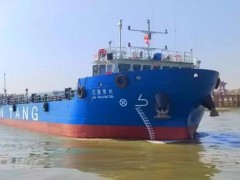 理工造船承建汉唐常州-120TEU江海直达集装箱船顺利交付