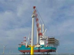豪氏威马为Havfram新建风电安装船配备3000吨级绕桩式起重机