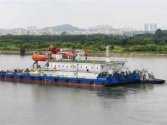 粵新海工建造的85人居住駁船交付沙特阿美