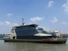 中國船舶七〇二所建造的“上海久事”號游船正式交付