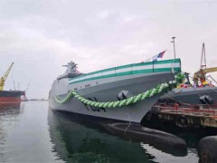 土造尼日利亚新型巡逻舰下水