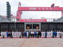 上演“帽子戏法” 沪东中华3艘第五代LNG船生产节点告捷