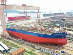 长宏国际为Pro Tanker建造的首艘5万吨MR型油轮顺利下水