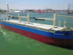 大连中远海运重工交付第六艘77000吨多用途纸浆船