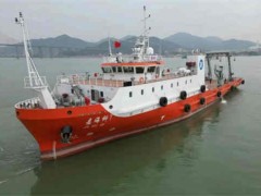 广州打捞局建造的2000吨级科考船“嘉海科7”轮交付使用