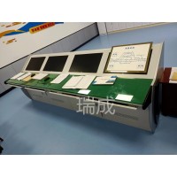 模拟实训台仿真控制台控制桌操作台调度台钣金加工厂家支持定制